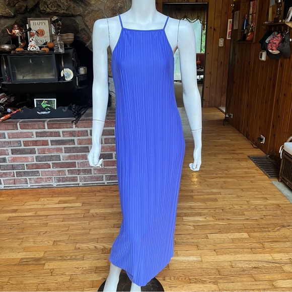 NWT A New Day Vibrant Blue Maxi Dress - Picture 1 of 8